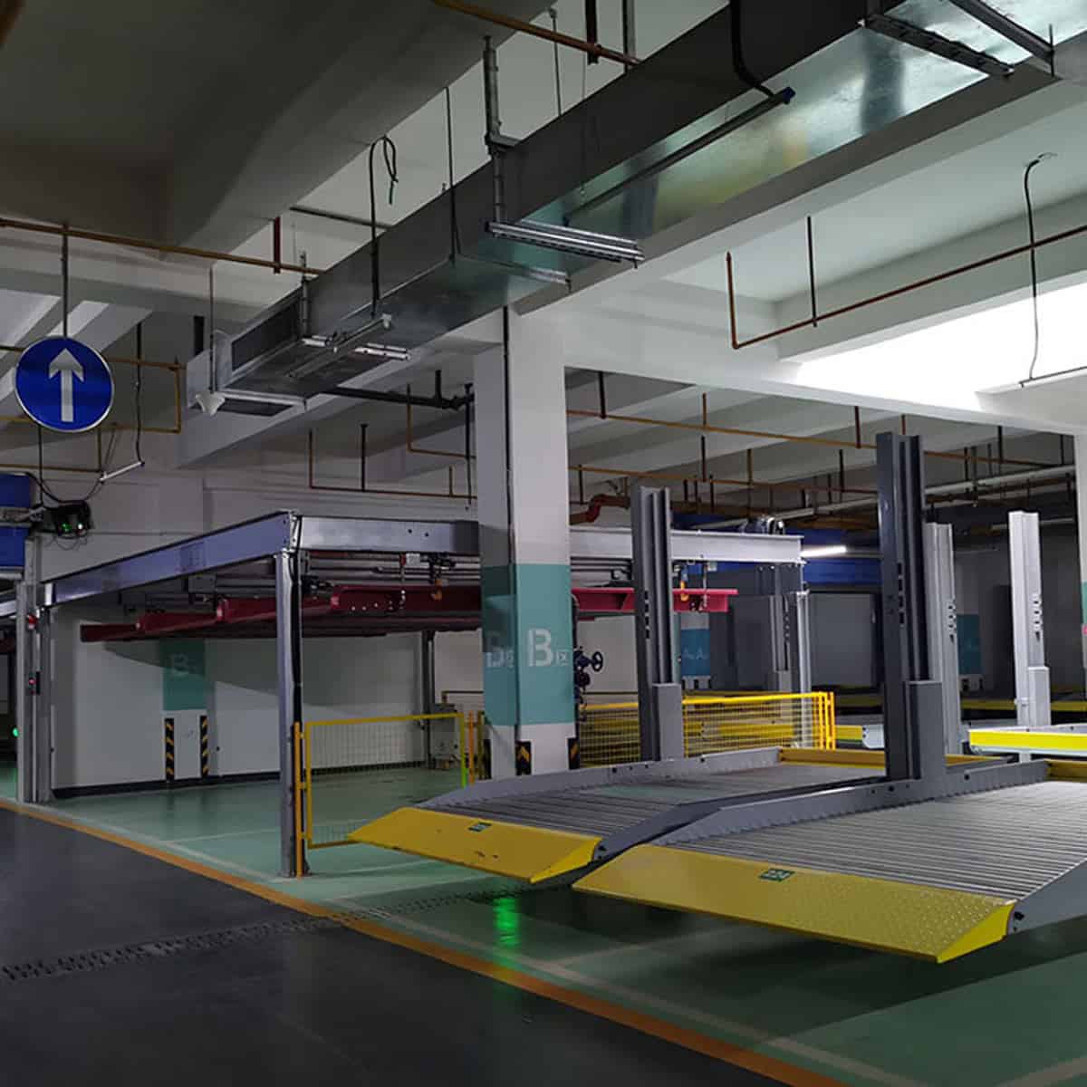 室內立體停車庫過規劃